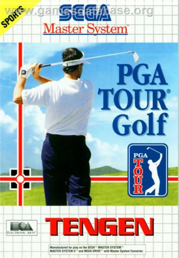 Cover PGA Tour Golf for Master System II